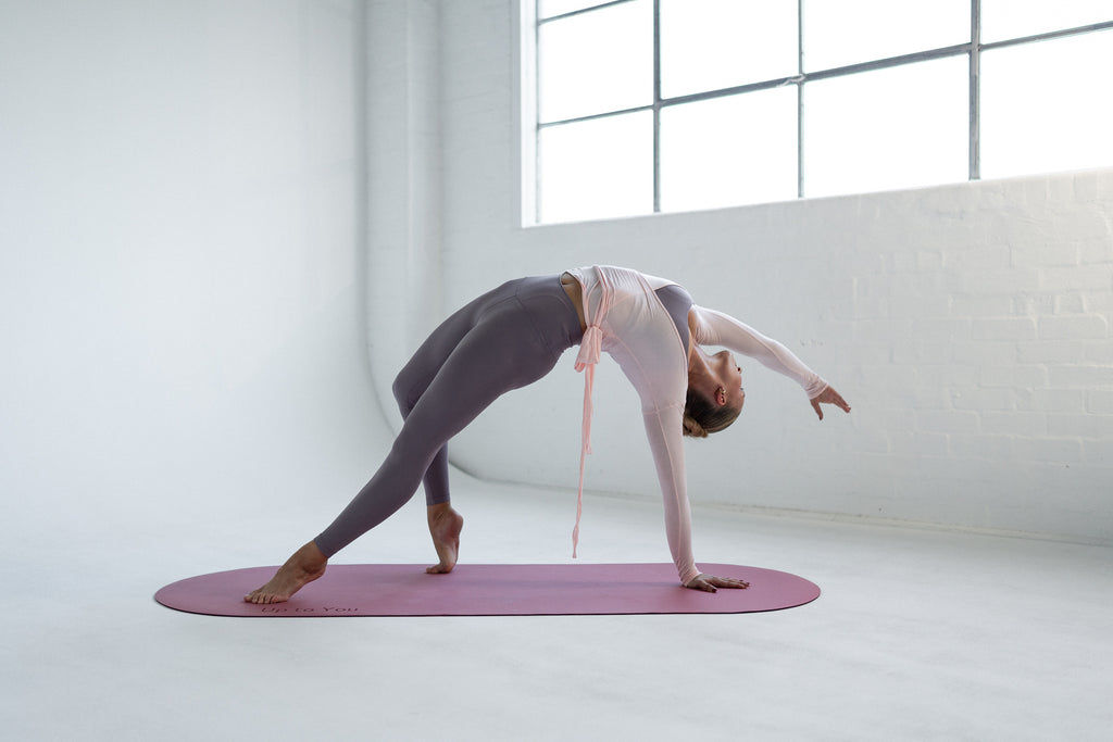Ballet Wrap Top in Pink